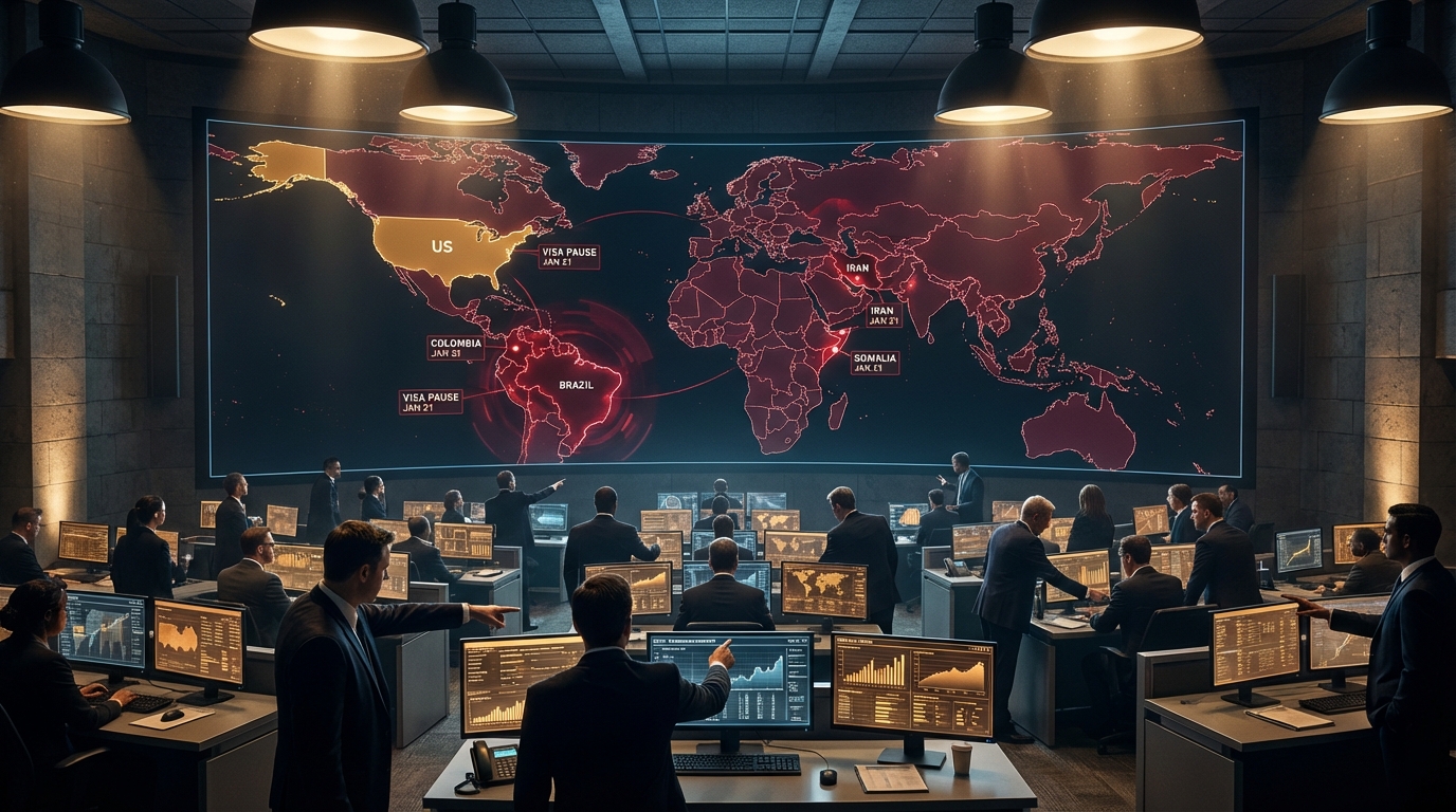 Immigrant Visa Suspension for 75 Countries